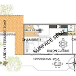 Apartment Calme A 400 M De La